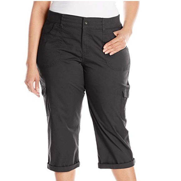 women's lee relaxed fit capris
